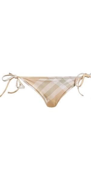 burberry bikini nordstrom|Burberry Check String Bikini Bottoms .